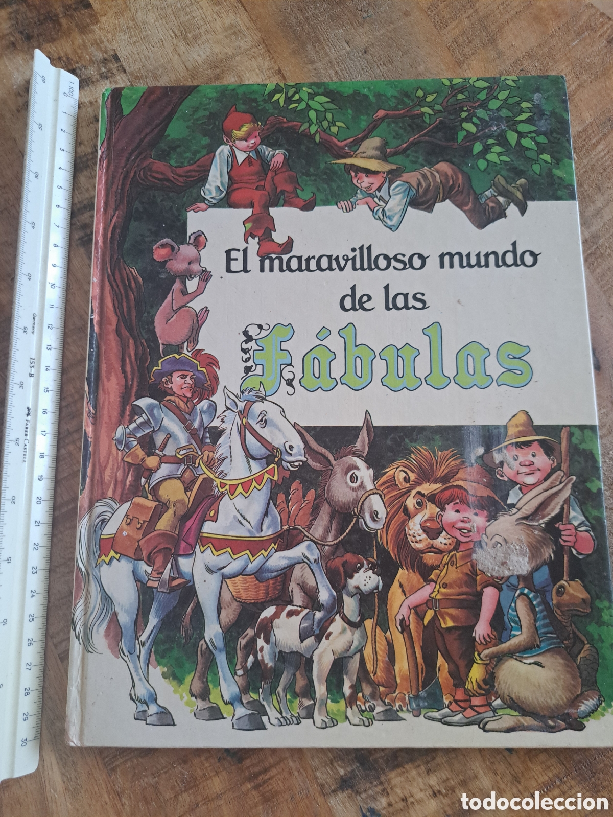 Libros de segunda mano: Jml El maravilloso mundo de las fabulas. Editorial Alfredo Ortells. Madrid 1984.
