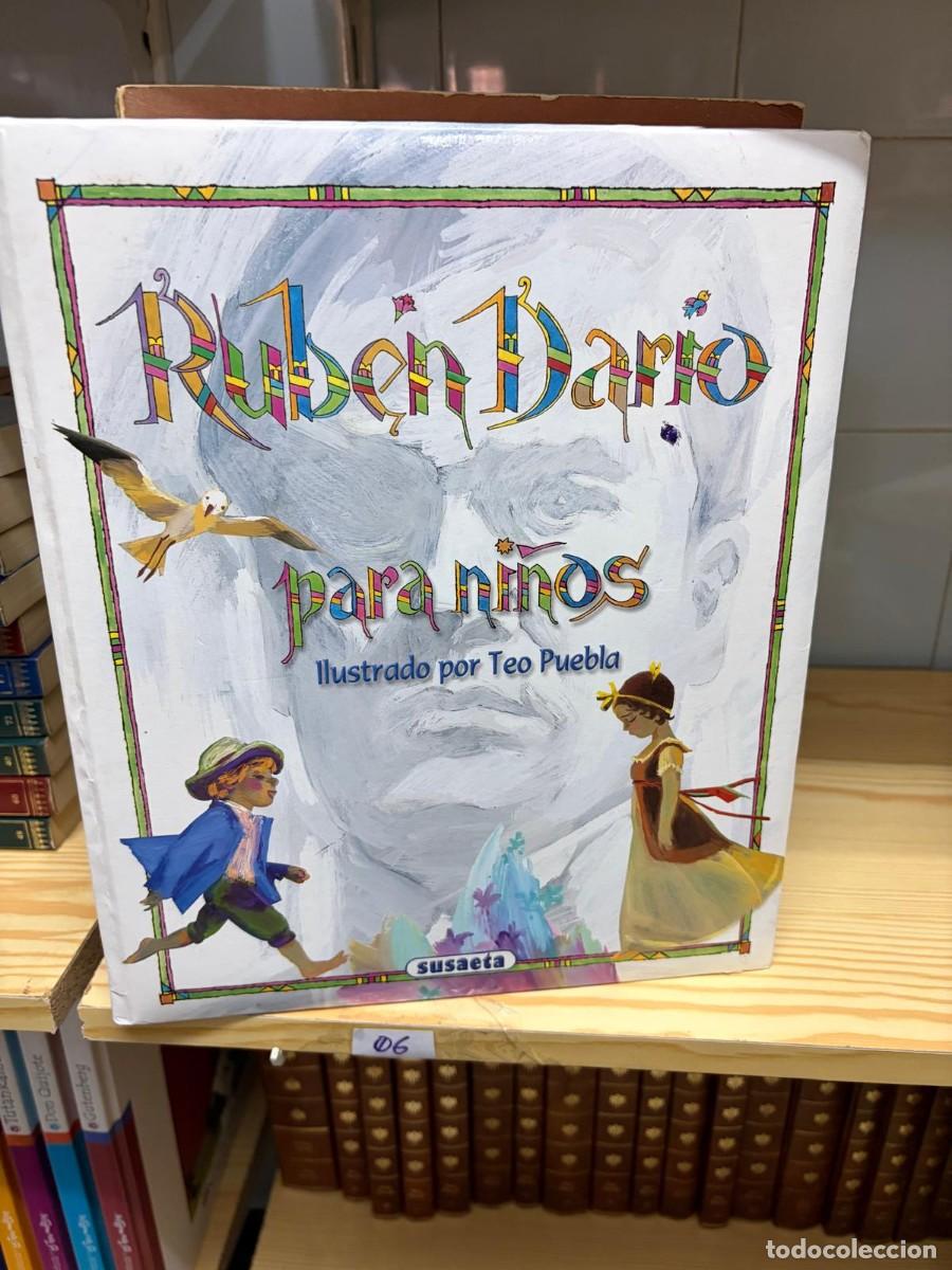 Libri di seconda mano: 06 RUBEN DARIO PARA NI&Ntilde;OS. CARTONE ILUSTRADO