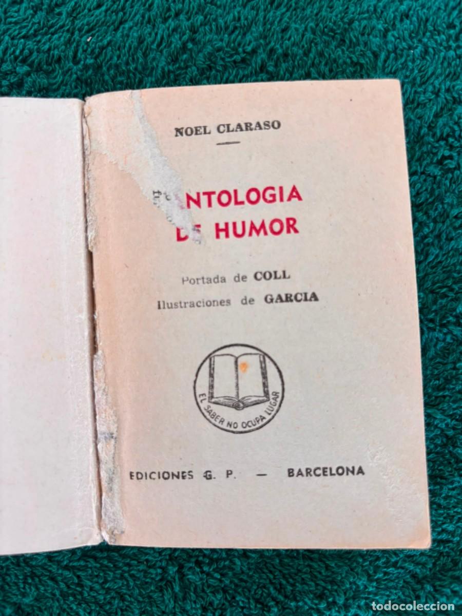 Libros de segunda mano: Antoligia de humor - Noel Claras&oacute; - Foto 4