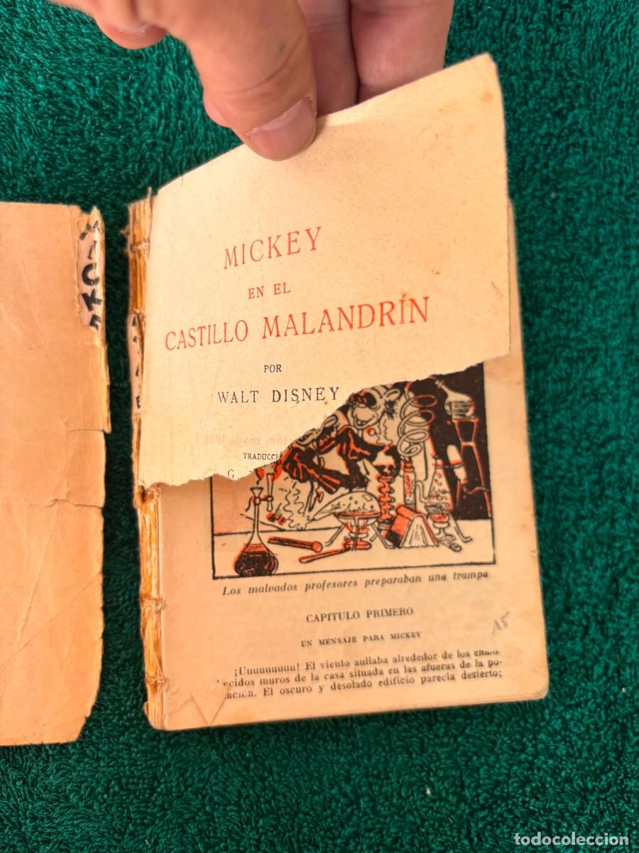 Libros de segunda mano: Mickey en el castillo malandrin - Walt Disney - Foto 4