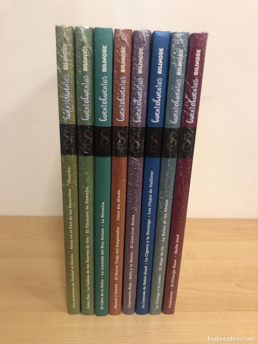 Libros de segunda mano: Cuenta Cuentos Biling&uuml;e Coleccion 8 Tomos Nuevos Precintados GDA Ediciones