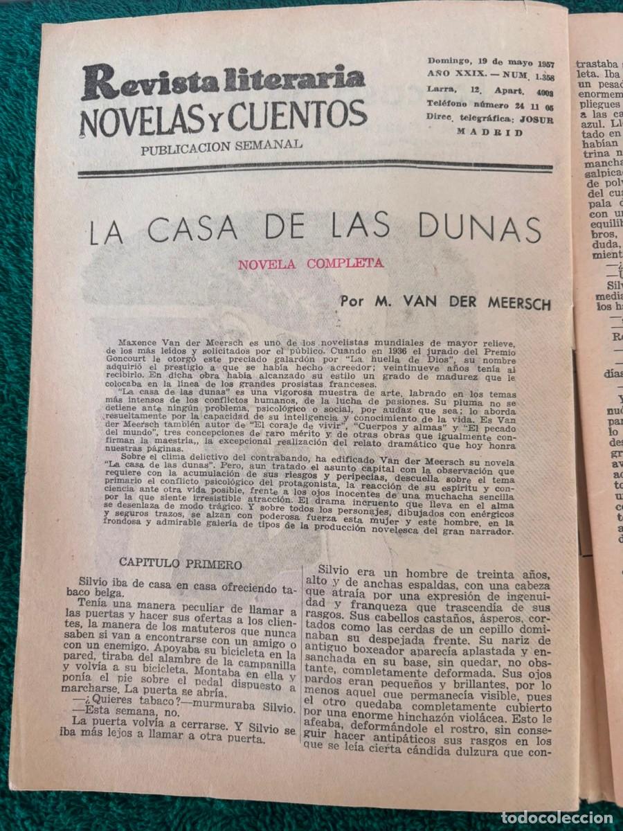 Libros de segunda mano: La casa de las dunas - M . Van der Meersch - Foto 3