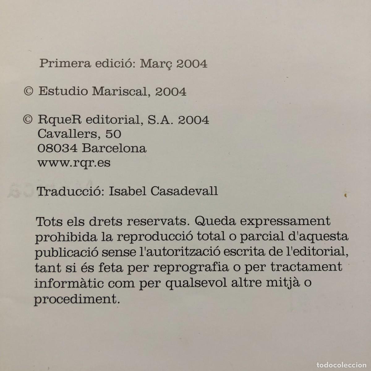 Libros de segunda mano: LA LULA VA AL MAR - JAVIER MARISCAL - RQUER EDITORIAL - 2004 / 2714 - Foto 4