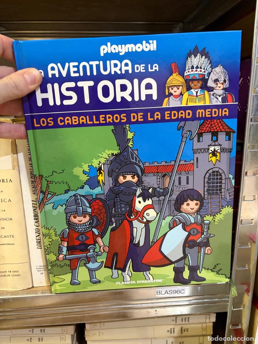 Libros de segunda mano: BLAS96C La aventura de la historia: Los caballeros de la Edad Media &mdash; Playmobil &mdash; Planeta DeAgostini
