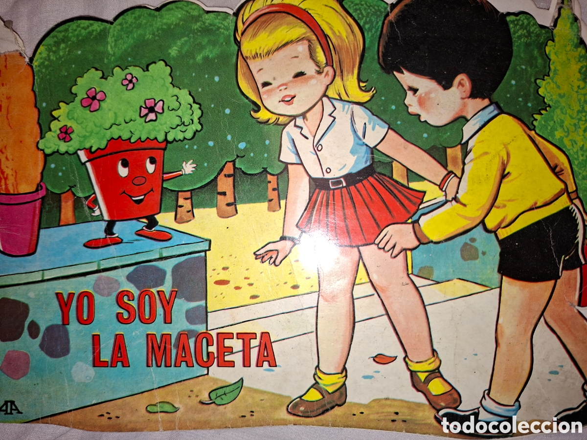 Libros de segunda mano: YO SOY LA MACETA. EDICIONES TORAY. COLECCION. YO SOY..N&ordm; 17. 1970. Peso 100 gr.