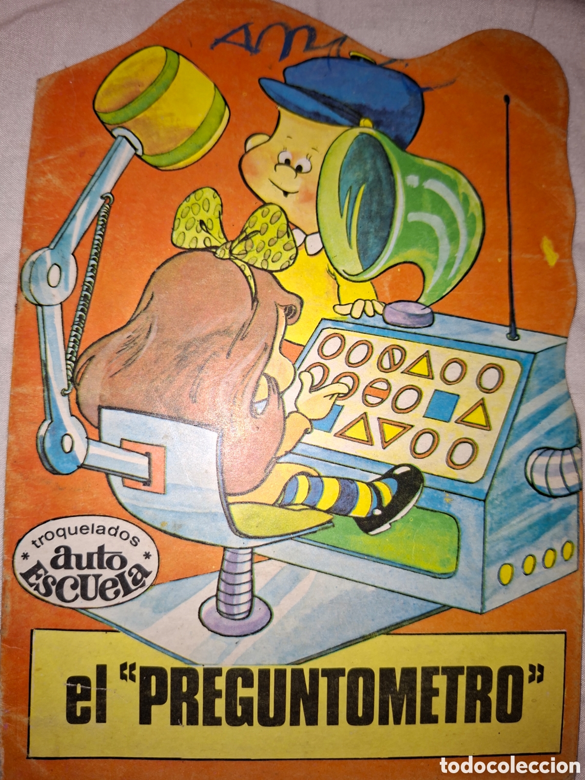 Libros de segunda mano: EL PREGUNTROMETRO. TROQUELADOS LA AUTOESCUELA. EDITORIAL BRUGUERA. A&Ntilde;O 1971. PESO 100 GR.