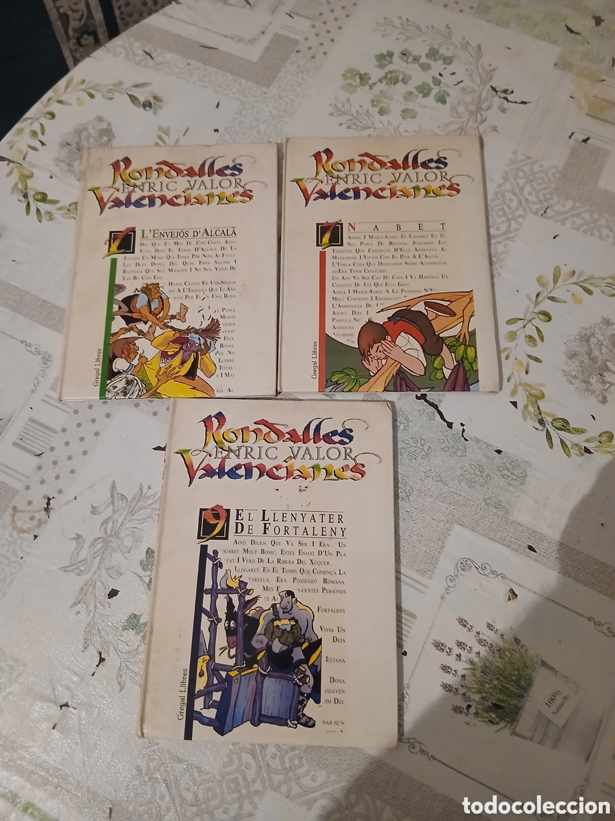 Libros de segunda mano: RONDALLES VALENCIANES ENRIC VALOR N 1,,7 Y 9,,VER FOTOS