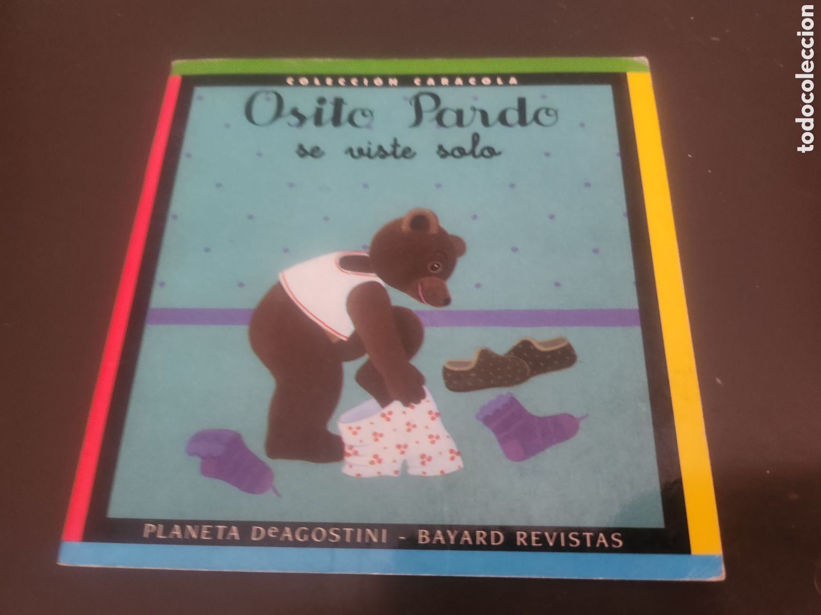 Libros de segunda mano: Osito pardo se viste solo - colecci&oacute;n caracola