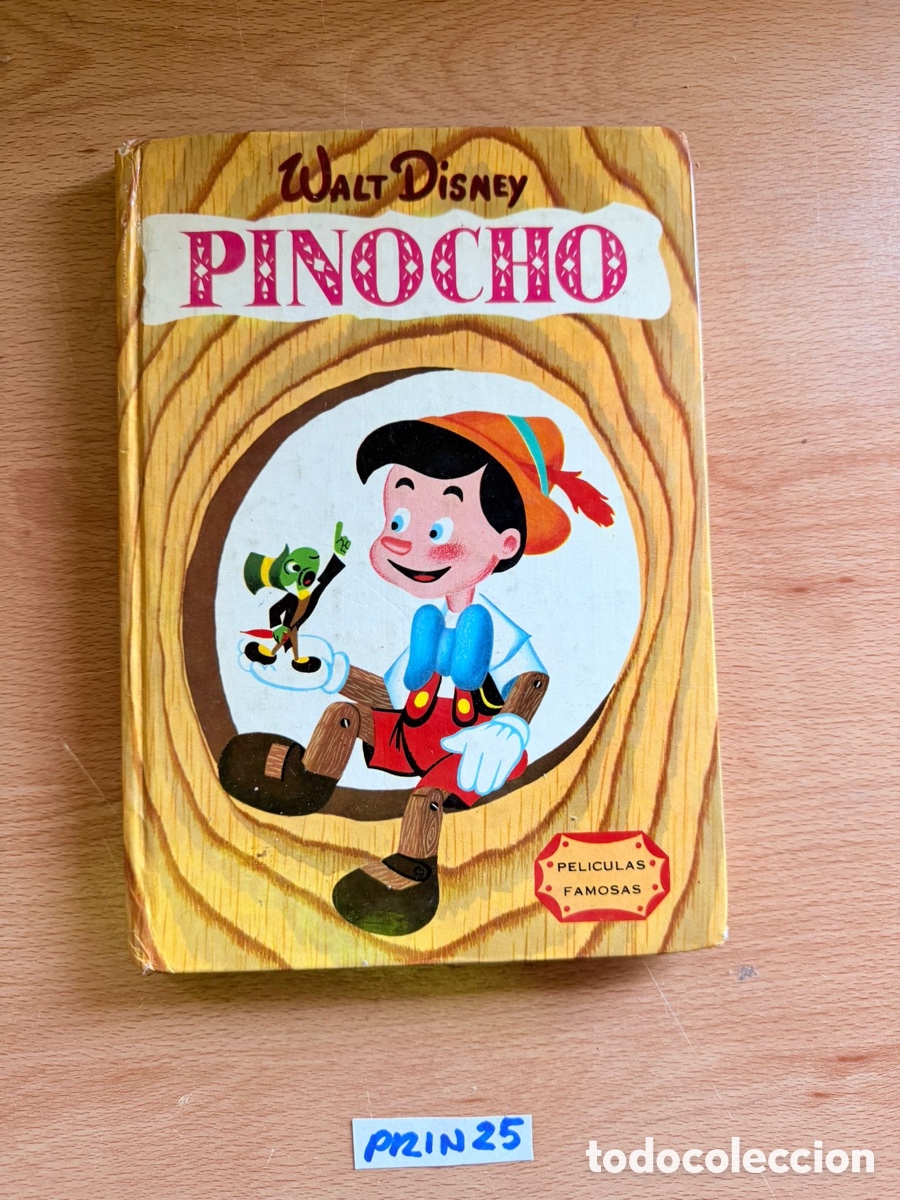 Second hand books: Libro de Pinocho pel&iacute;culas famosas