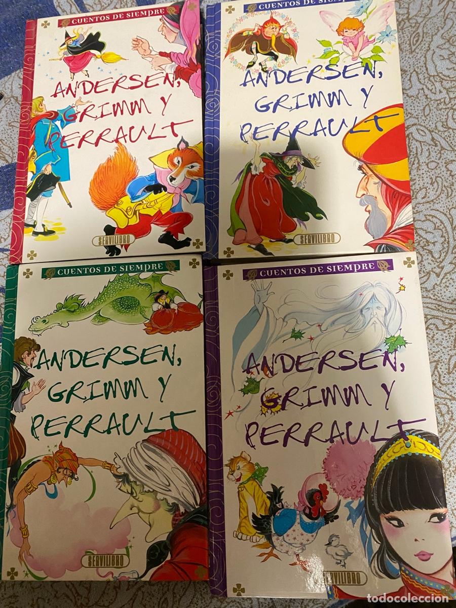 Libros de segunda mano: ANDERSEN, GRIMM Y PERRAULT, CUENTOS DE SIEMPRE, EDT. SERVILIBRO