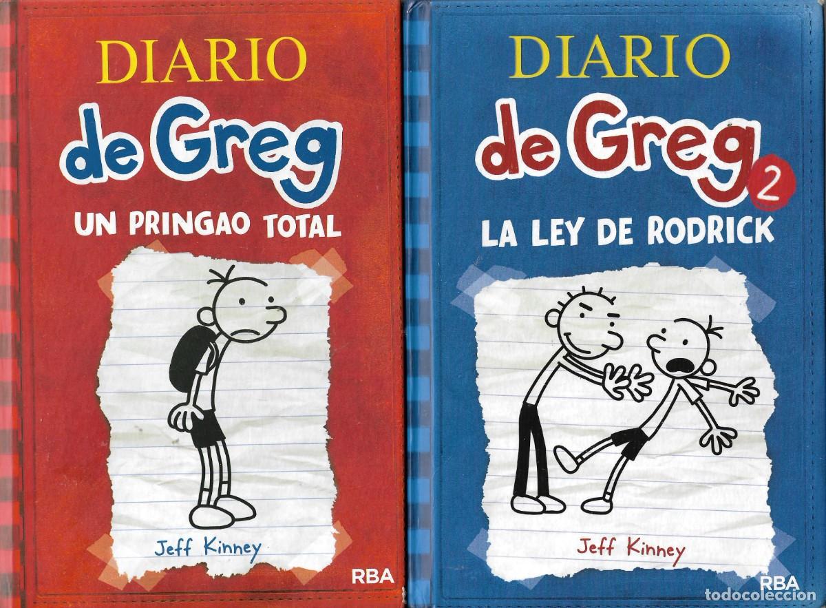 Libri di seconda mano: N - PACK 2 LIBROS DIARIO DE GREG - JEFF KINNEY - RBA LIBROS, S.A. 2009.