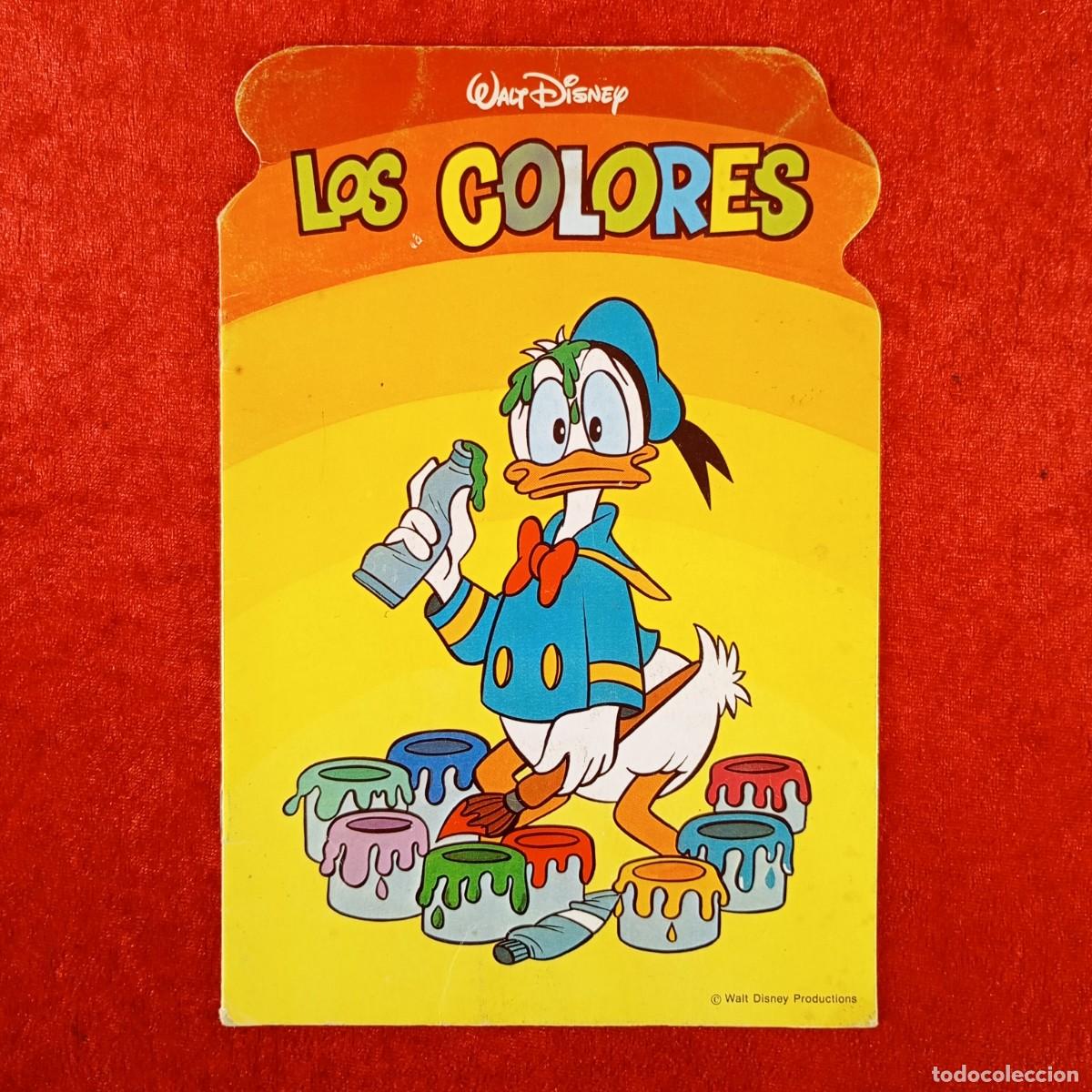 Libros de segunda mano: LOS COLORES - WALT DISNEY - DISNEY ELEMENTAL - 1983 - CUENTO TROQUELADO / 3160