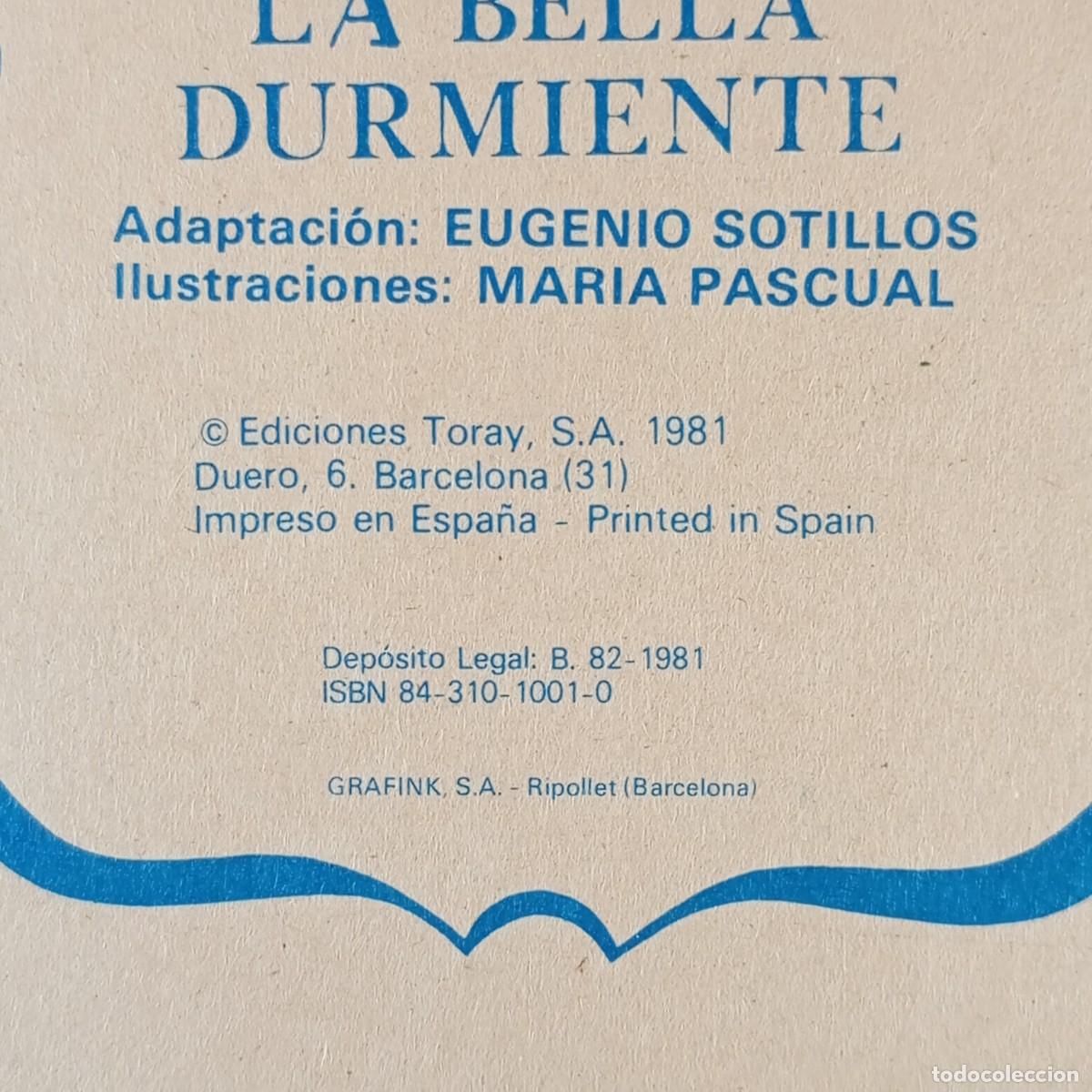 Libros de segunda mano: LA BELLA DURMIENTE - N&ordm; 17 - EDICIONES TORAY - 1981 / 3173 - Foto 3