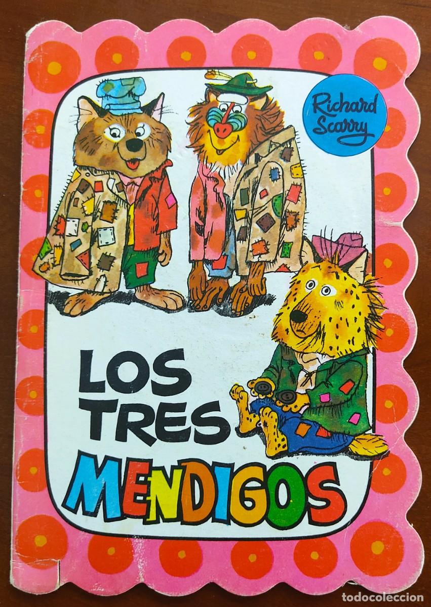 Second hand books: LOS TRES MEDIGOS - RICHARD SCARRY - TROQUELADOS TIO VIVO A&Ntilde;O 1981