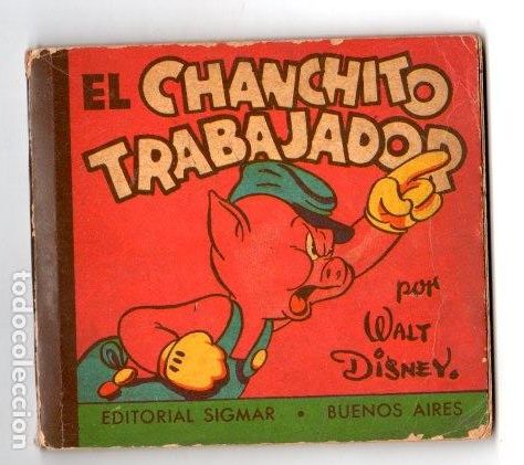 Second hand books: EL CHANCHITO TRABAJADOR *** WALT DISNEY *** N&Uacute;MERO 5