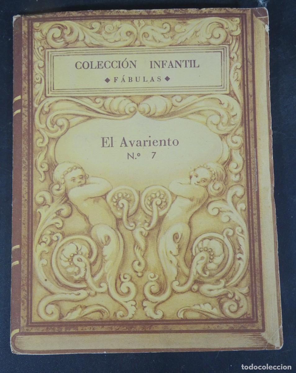 Gebrauchte B&uuml;cher: CUENTO DIORAMA, COLECCI&Oacute;N INFANTIL F&Aacute;BULAS, N&ordm; 7 EL AVARIENTO, VER FOTOS
