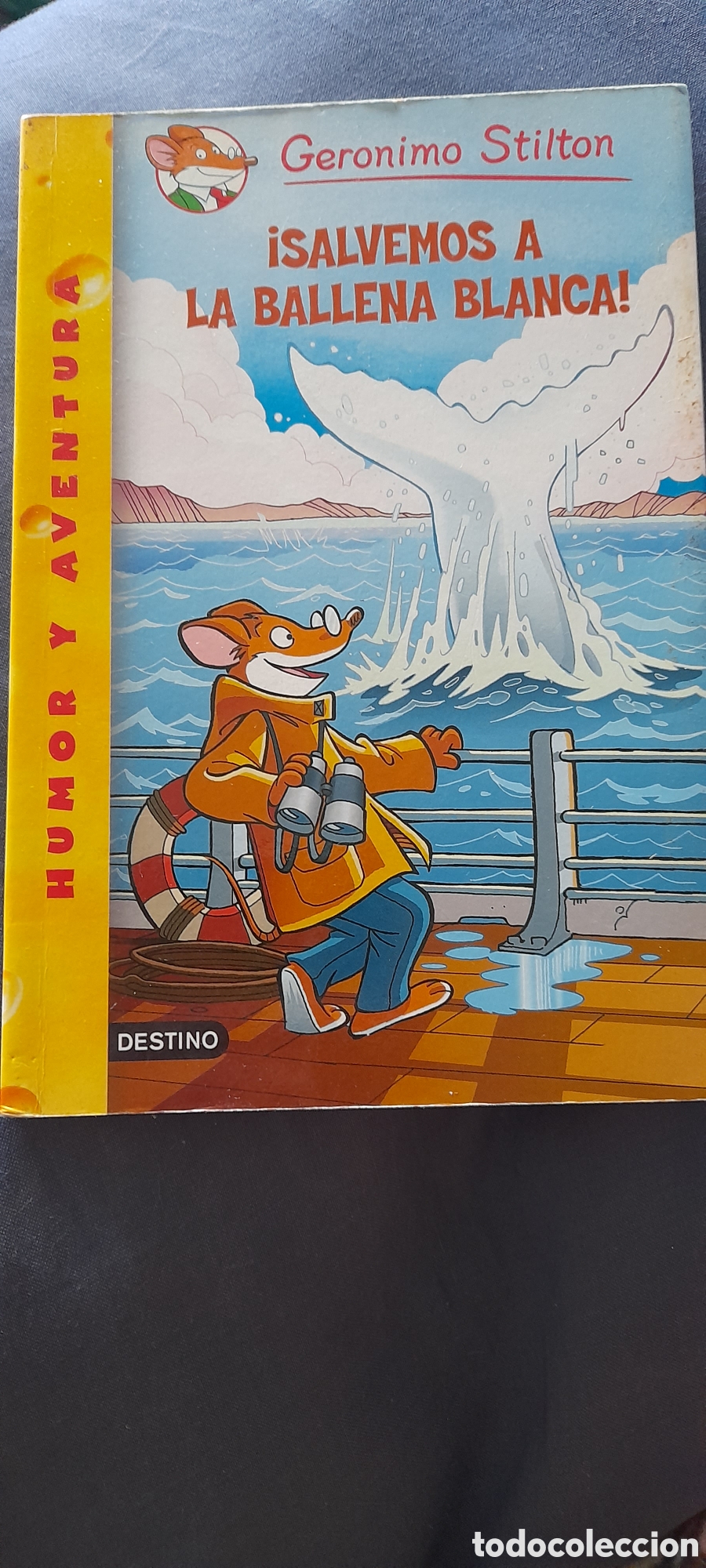 Libros de segunda mano: Salvemos a la ballena blanca. Geronimo Stilton