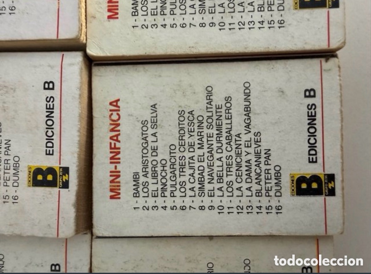 Libros de segunda mano: Colecci&oacute;n Completa Mini Infancia 1987 a 1988 - Foto 6