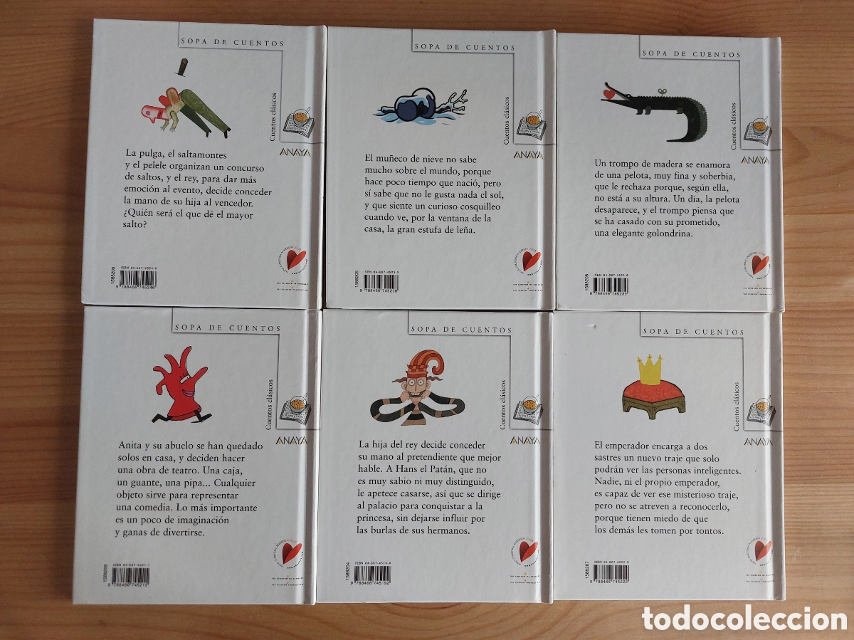 Libros de segunda mano: Estuche 6 premios nacionales ilustran Andersen - Foto 2