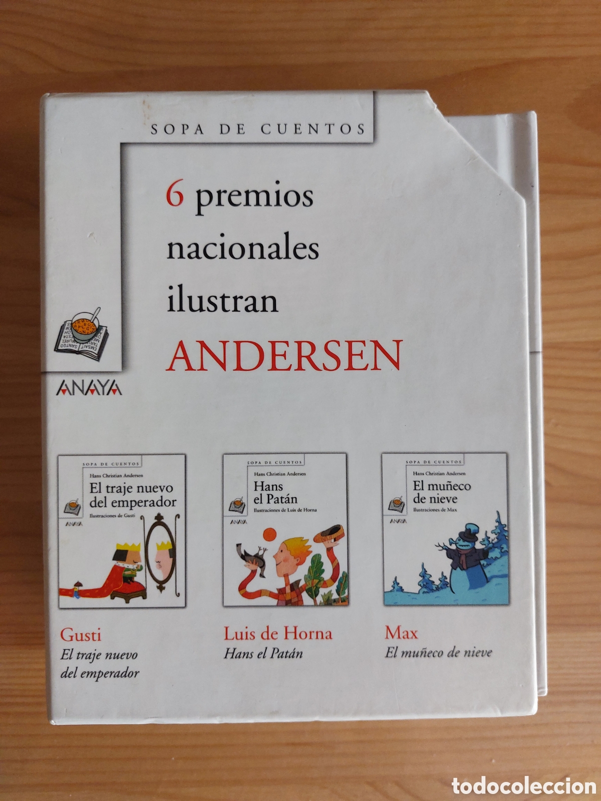 Libros de segunda mano: Estuche 6 premios nacionales ilustran Andersen - Foto 3