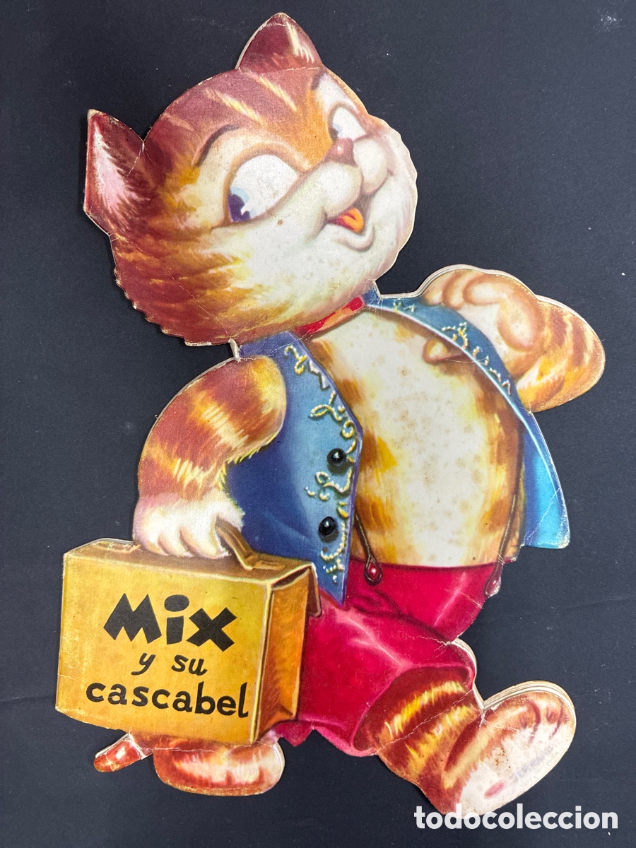 Livros em segunda m&atilde;o: CUENTO TROQUELADO MIX Y SU CASCABEL DIBUJA FERRNDIZ 1976
