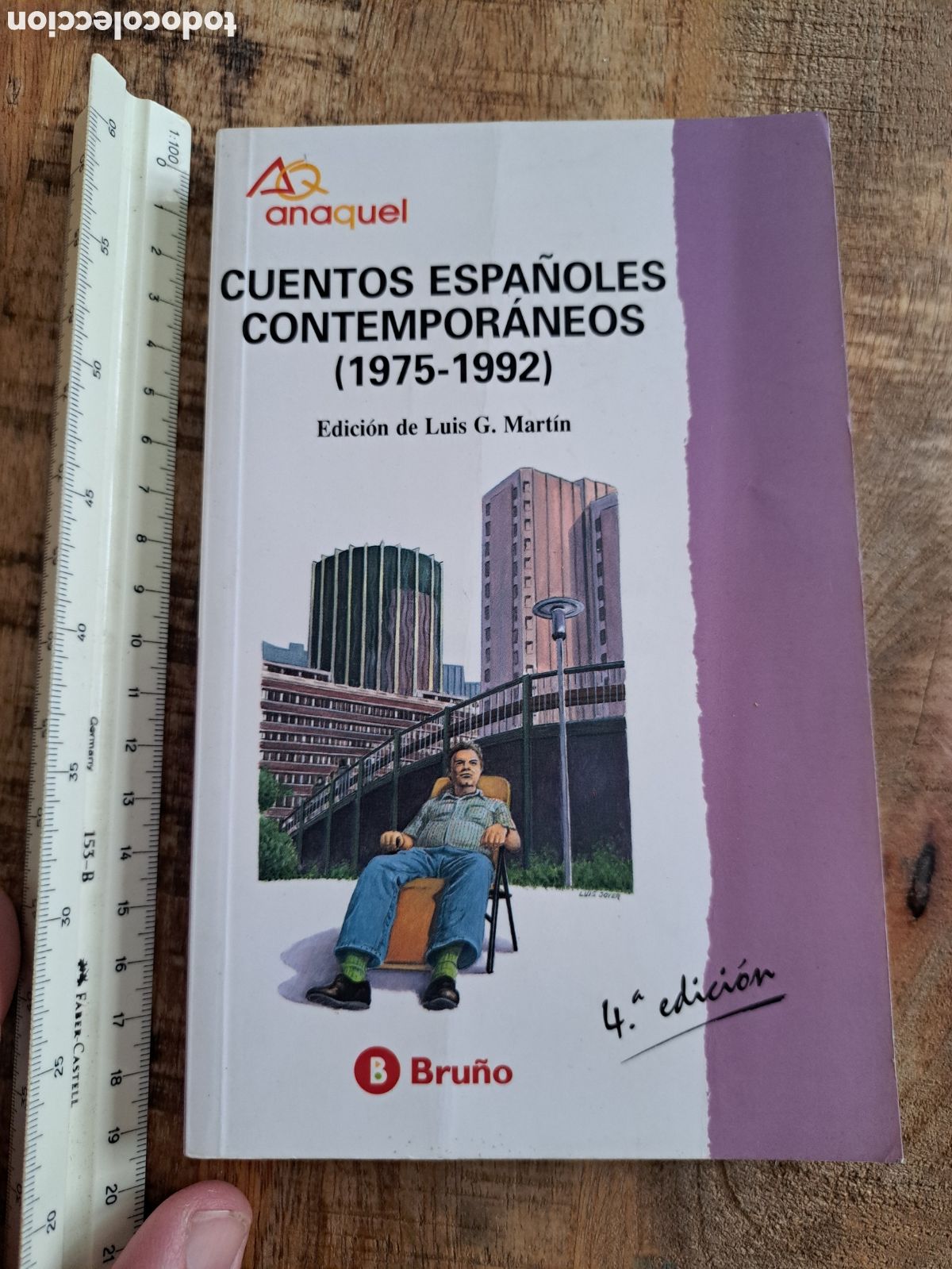 Libros de segunda mano: Jml Cuentos espa&ntilde;oles contemporaneos (1975-1992) Bru&ntilde;o. Anaquel. 1995.