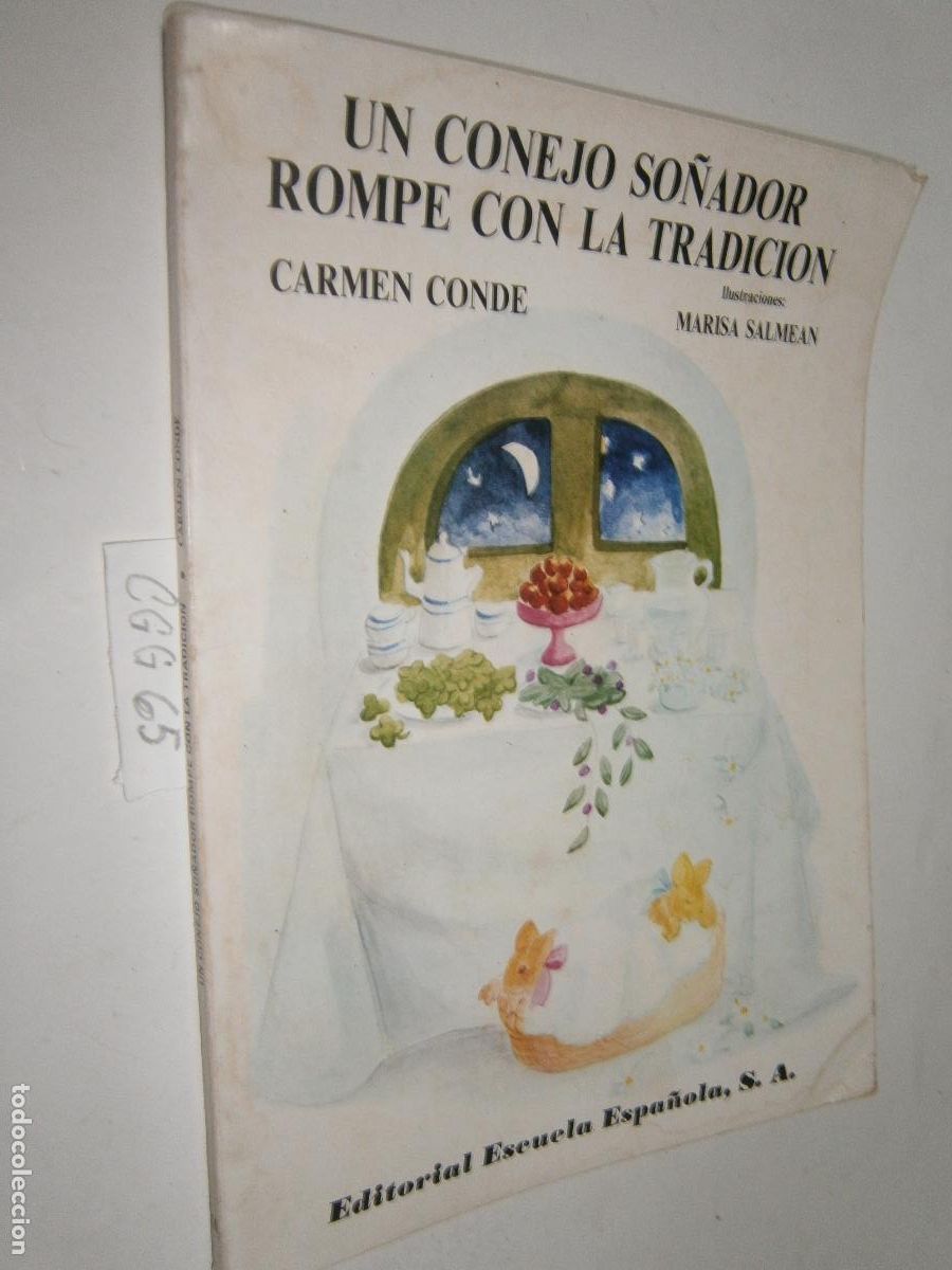 Libros de segunda mano: UN CONEJO SO&Ntilde;ADOR ROMPE CON LA TRADICION