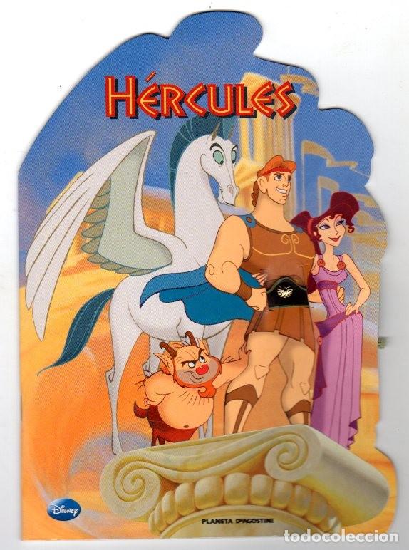 Livros em segunda m&atilde;o: H&Eacute;RCULES **** CUENTOS CL&Aacute;SICOS DISNEY *** CUENTO TROQUELADO Y MINIATURA