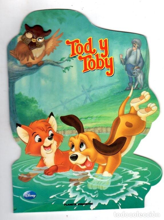 Second hand books: TOD Y TOBY **** CUENTOS CL&Aacute;SICOS DISNEY *** CUENTO TROQUELADO Y MINIATURA