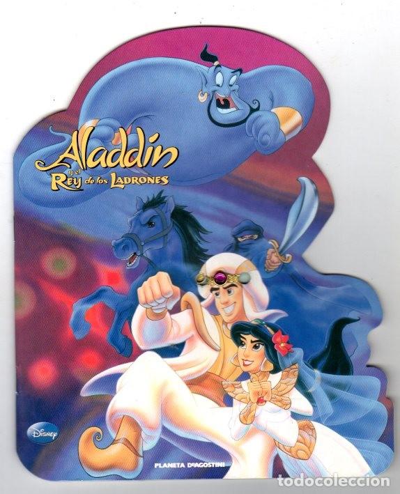 Second hand books: ALAD&Iacute;N Y EL REY DE LOS LADRONES **** CUENTOS CL&Aacute;SICOS DISNEY *** CUENTO TROQUELADO Y MINIATURA
