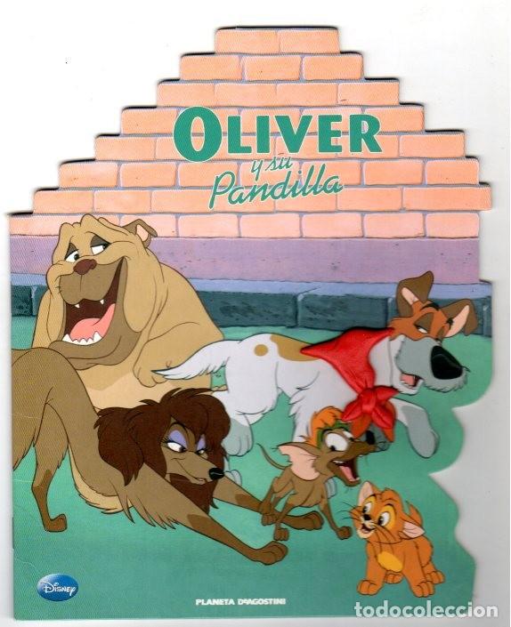 Libros de segunda mano: OLIVER Y SU PANDILLA **** CUENTOS CL&Aacute;SICOS DISNEY *** CUENTO TROQUELADO Y MINIATURA