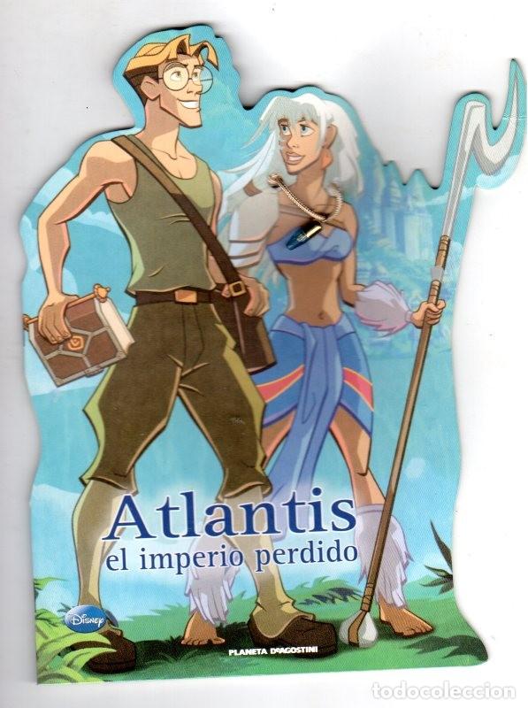 Libros de segunda mano: ATLANTIS EL IMPERIO PERDIDO **** CUENTOS CL&Aacute;SICOS DISNEY *** CUENTO TROQUELADO Y MINIATURA