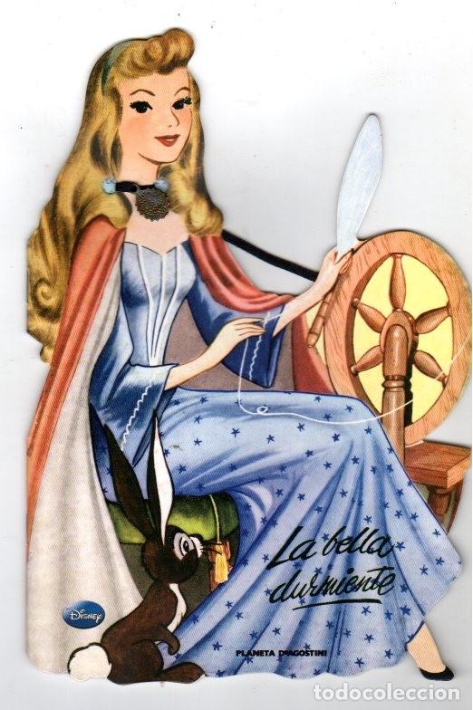 Libros de segunda mano: LA BELLA DURMIENTE **** CUENTOS CL&Aacute;SICOS DISNEY *** CUENTO TROQUELADO Y MINIATURA