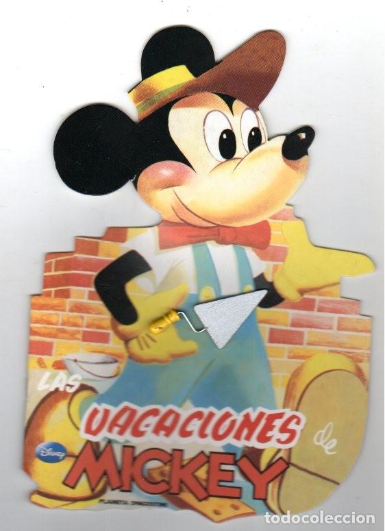 Libros de segunda mano: VACACIONES DE MICKEY **** CUENTOS CL&Aacute;SICOS DISNEY *** CUENTO TROQUELADO Y MINIATURA