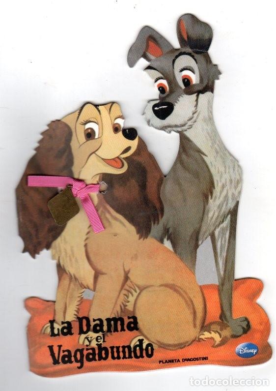 Libros de segunda mano: LA DAMA Y EL VAGABUNDO **** CUENTOS CL&Aacute;SICOS DISNEY *** CUENTO TROQUELADO Y MINIATURA