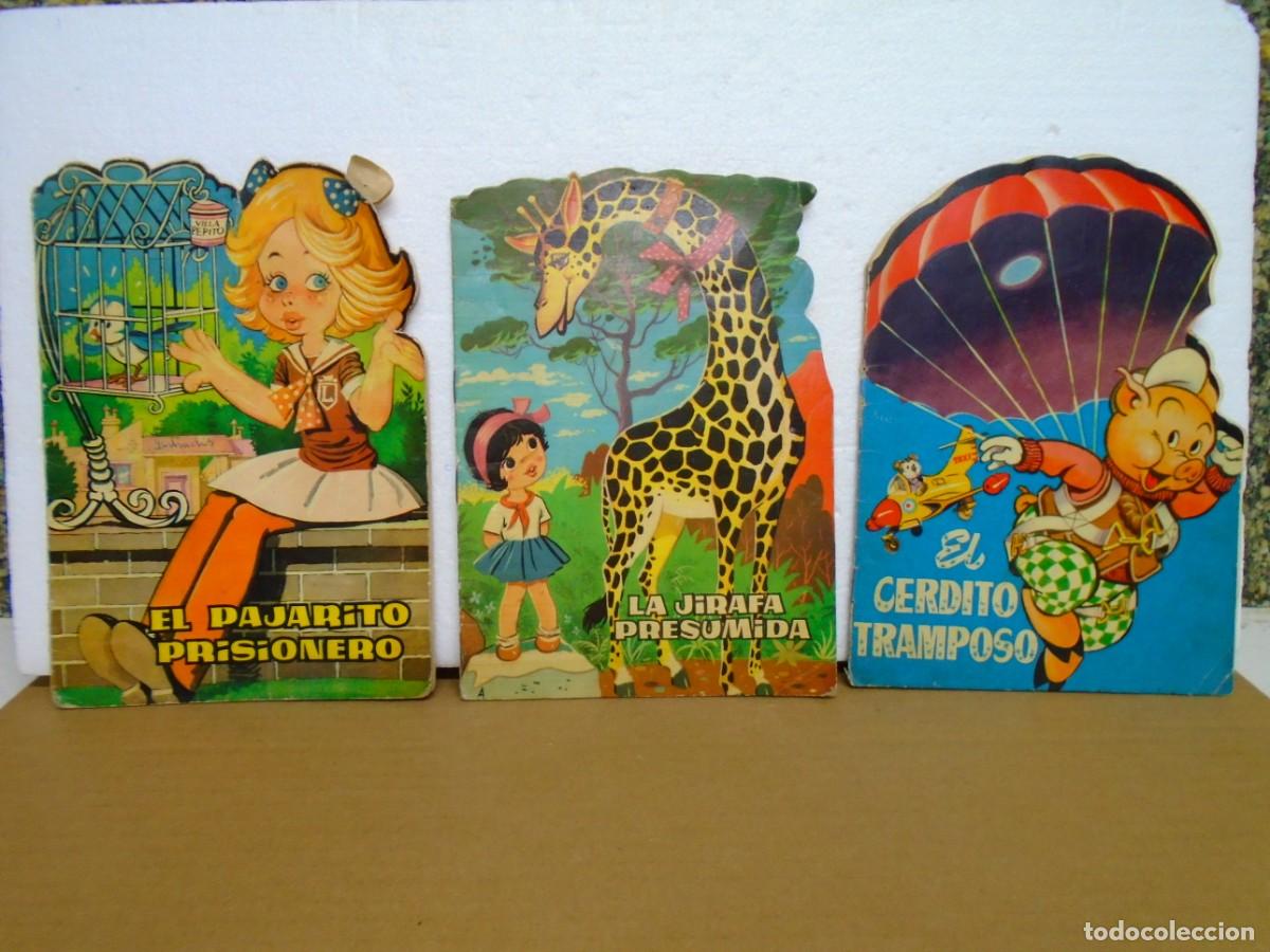 Libros de segunda mano: LOTE DE 3 CUENTOS TROQUELADOS DE EDICIONES TORAY,A&Ntilde;OS 60.VER TITULOS EN FOTOS.