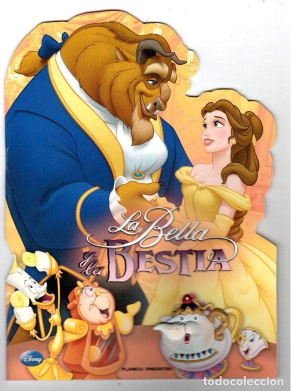 Libros de segunda mano: LA BELLA Y LA BESTIA **** CUENTOS CL&Aacute;SICOS DISNEY *** CUENTO TROQUELADO Y MINIATURA