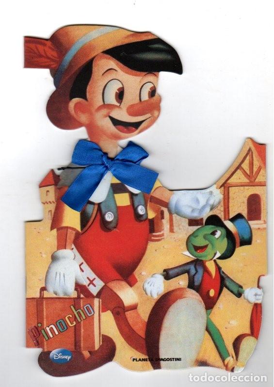 Libros de segunda mano: PINOCHO **** CUENTOS CL&Aacute;SICOS DISNEY *** CUENTO TROQUELADO Y MINIATURA
