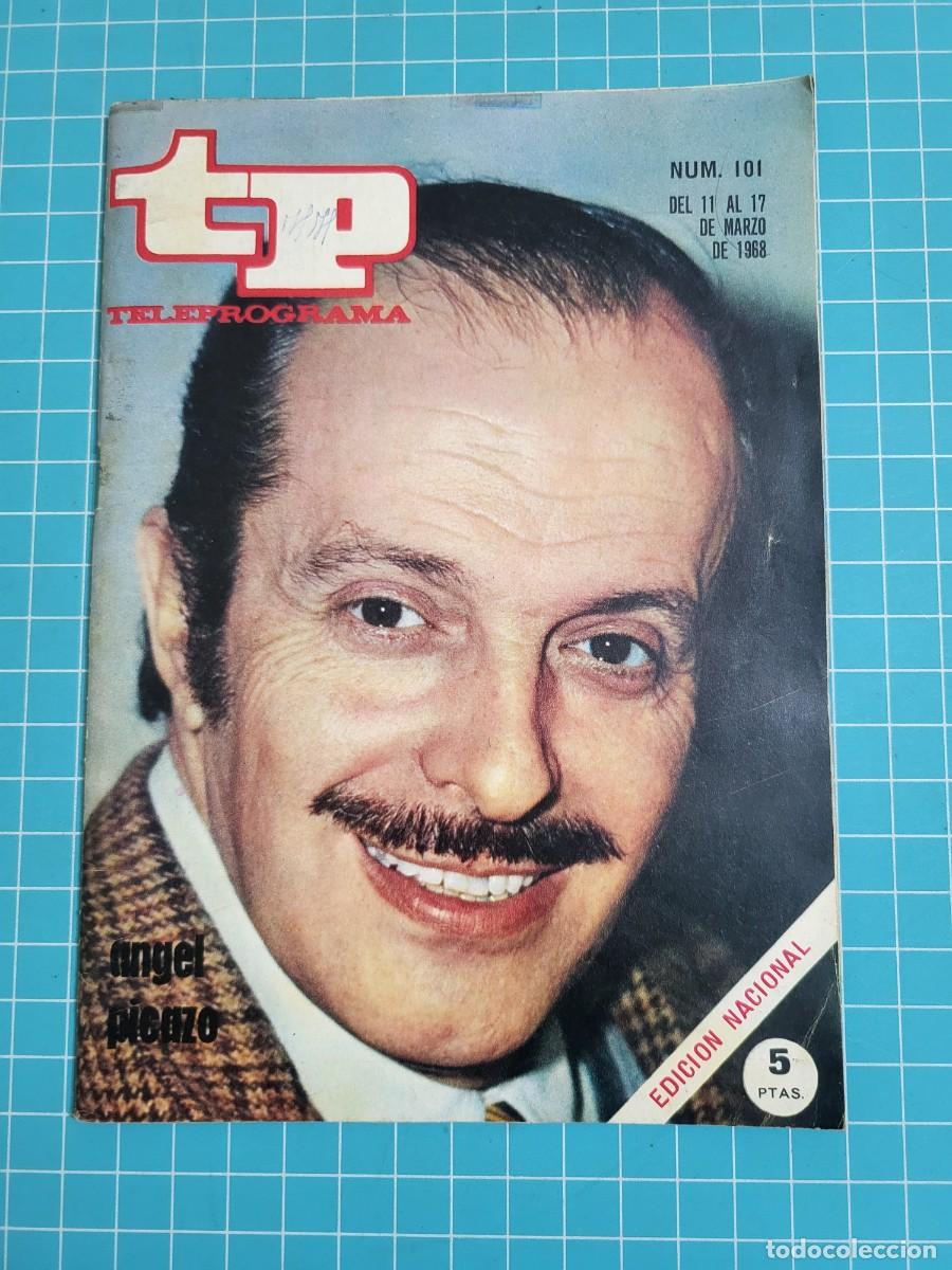 Libros de segunda mano: Teleprograma. N.&ordm; 101. &Aacute;ngel Picazo, 1968. 4 bolsa 1 B.T.