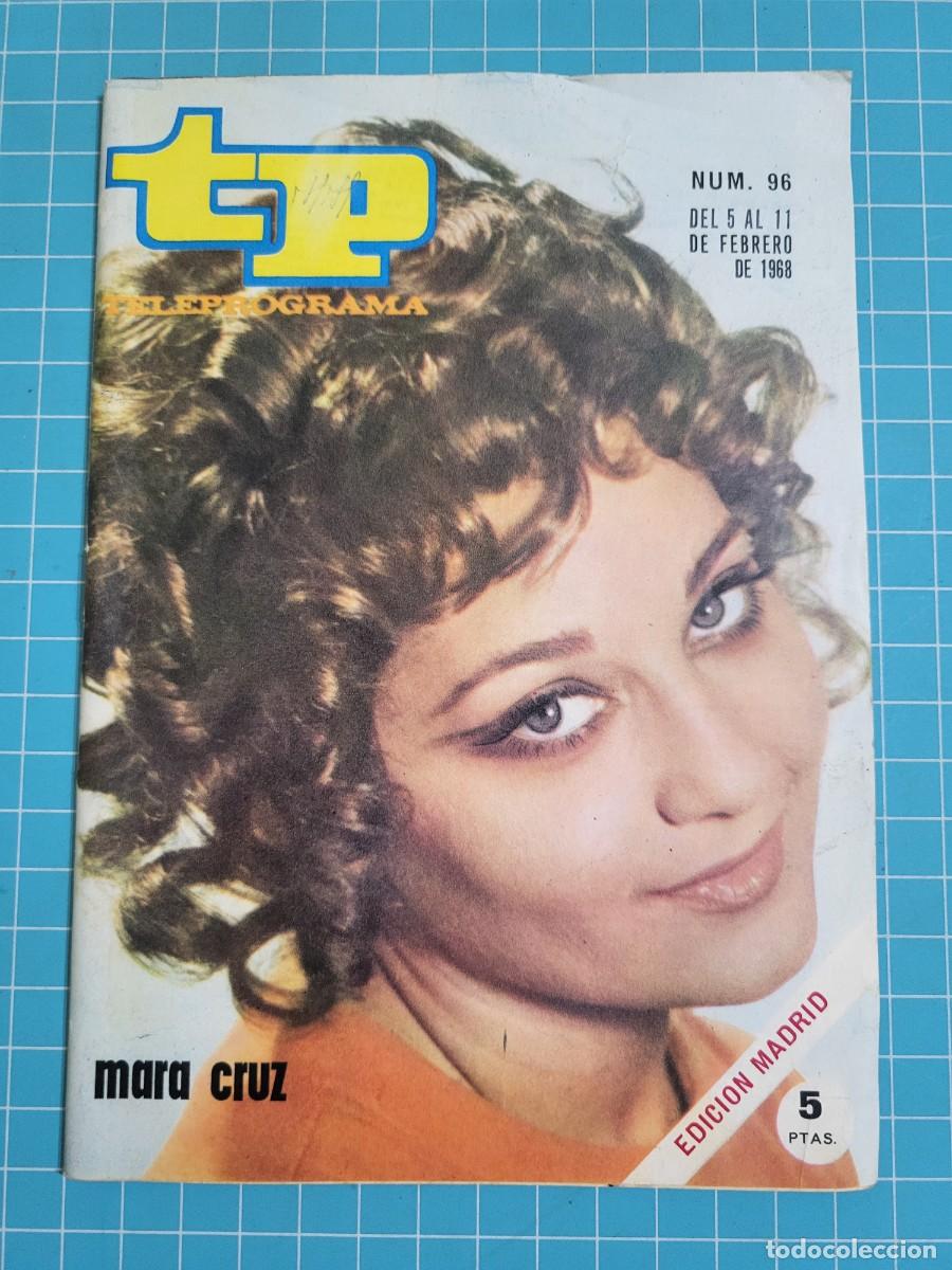 Libros de segunda mano: Teleprograma. N.&ordm; 96. Mara Cruz, 1968. 4 bolsa 1 B.T.