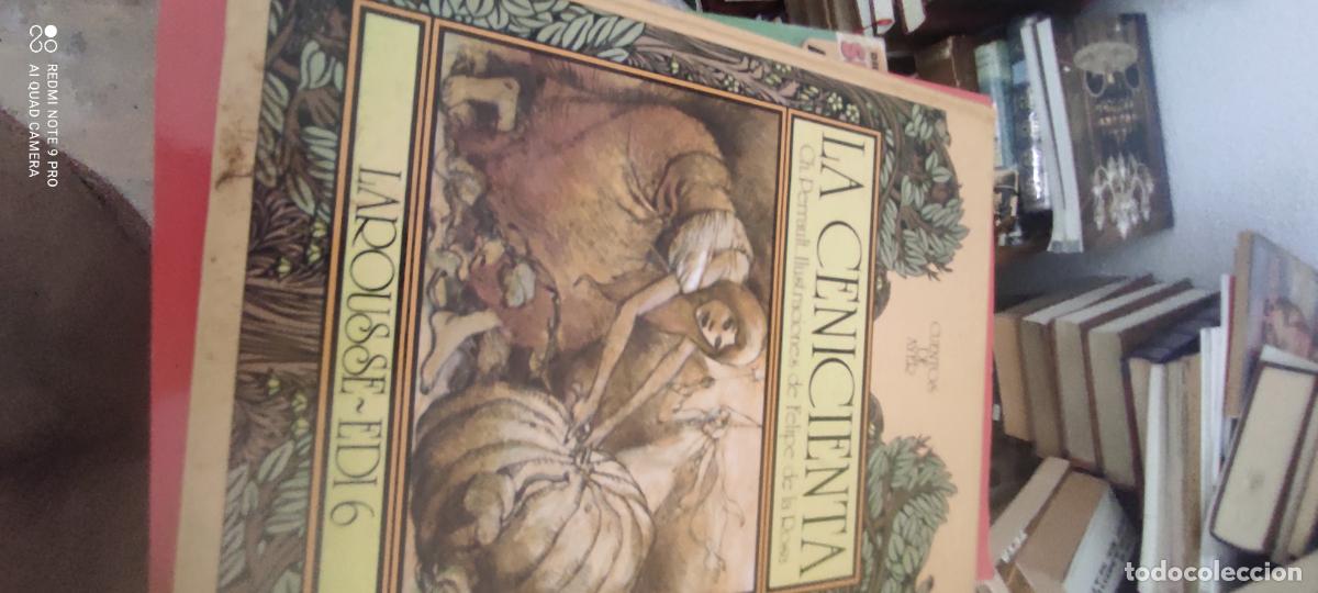Libros de segunda mano: LA CENICIENTA -Ch Perrault - Ilustraciones de Felipe de la Rosa -edc LAROUSSE 1982 cuentos de ayer