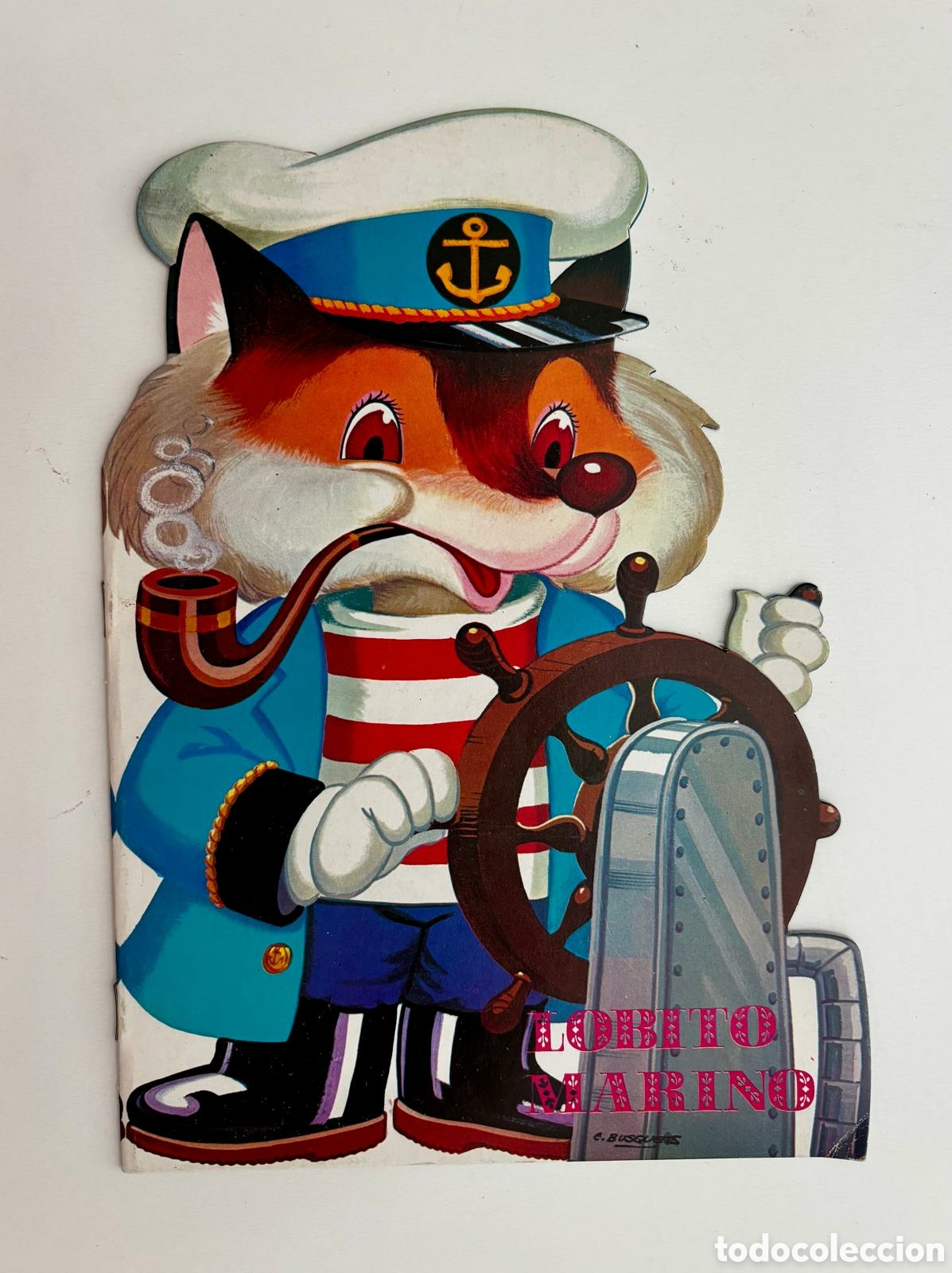 Livres d'occasion: CUENTO troquelado LOBITO MARINO 1976 ediciones SALDA&Ntilde;A H. Fournier NUEVO colecci&oacute;n dibujos