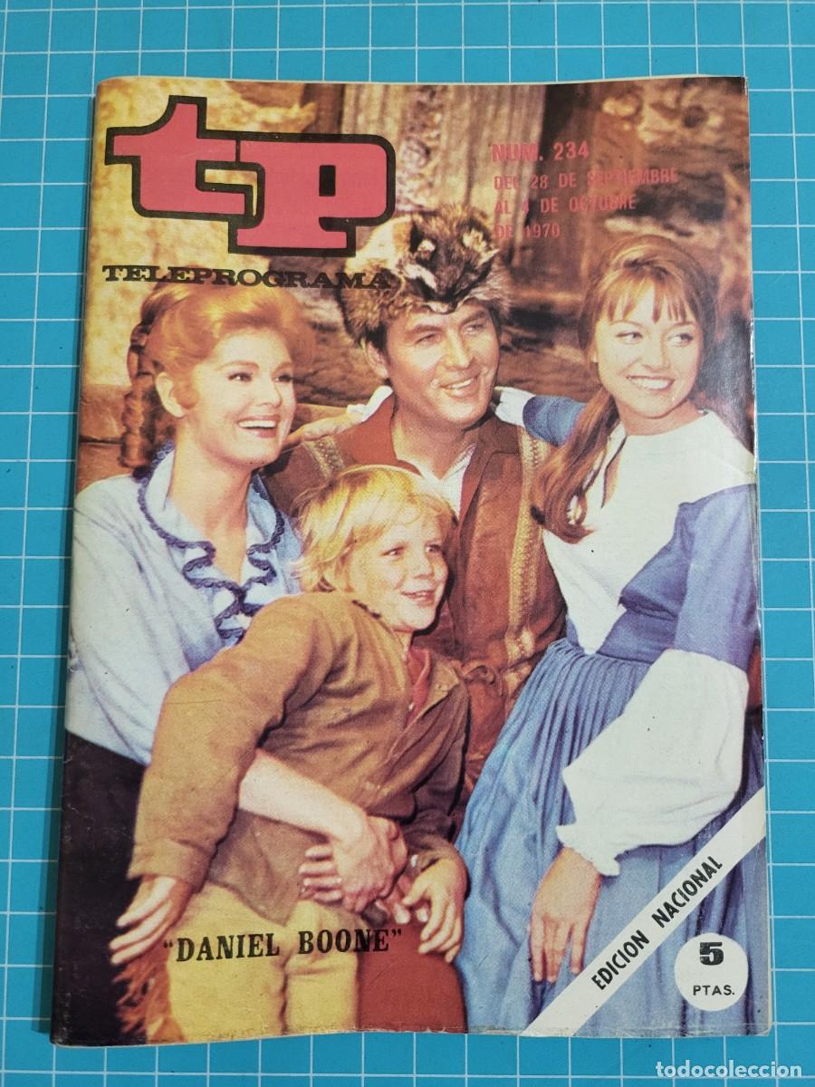 Libros de segunda mano: Teleprograma. N.&ordm; 234. &rdquo;Daniel Boone&rdquo;, 1970. 4 bolsa 3 B.T.