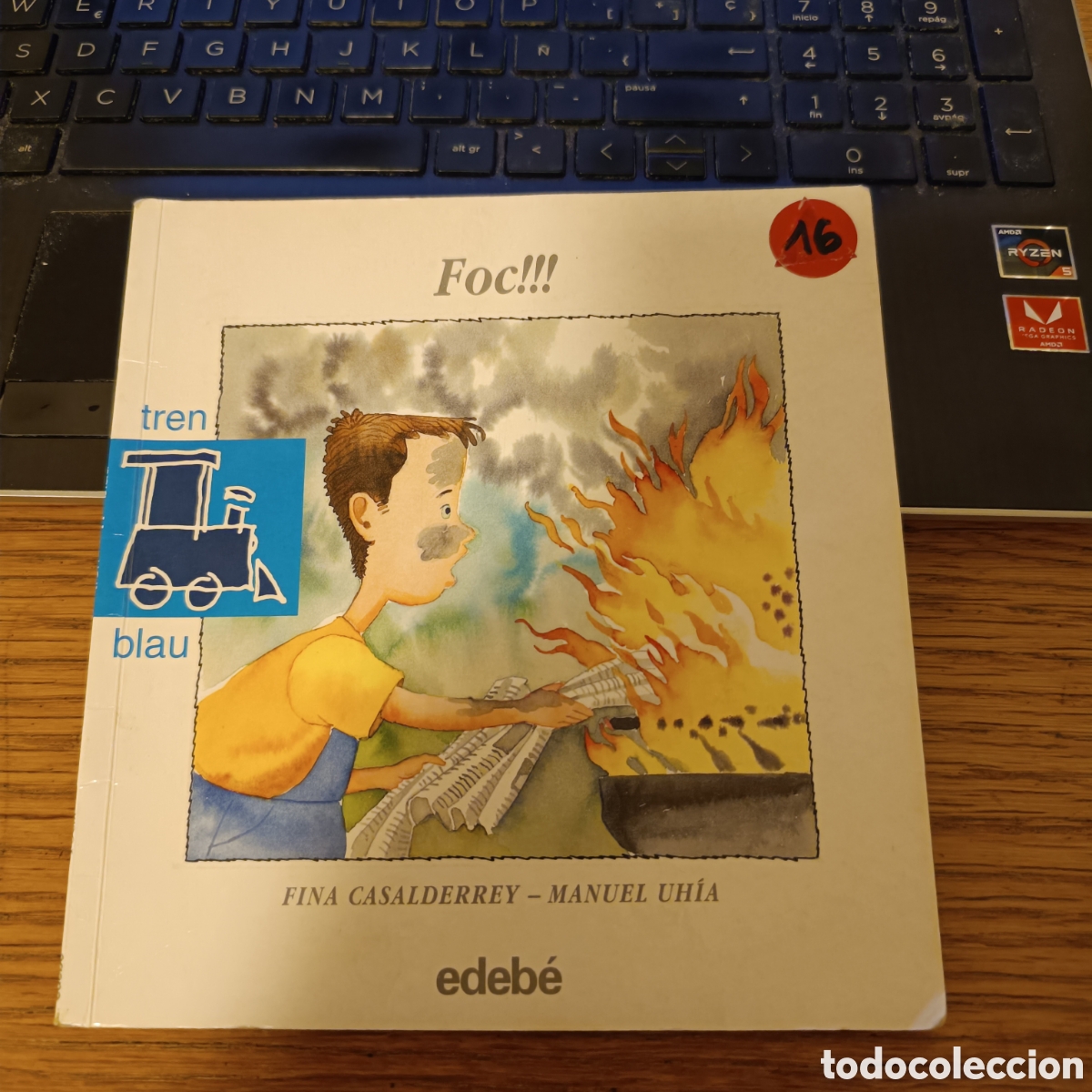 Libros de segunda mano: FOC - FINA CASALDERREY - MANUEL UH&Iacute;A - EDEB&Eacute; 2006 - 1a EDICI&Oacute; - TREN BLAU 41