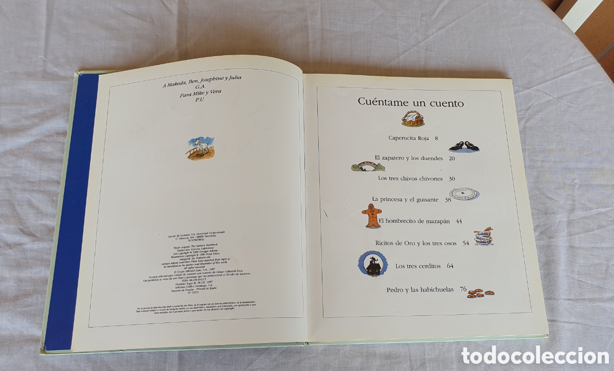 Libros de segunda mano: Libro: Cu&eacute;ntame un cuento de Georgie Adams - Foto 4
