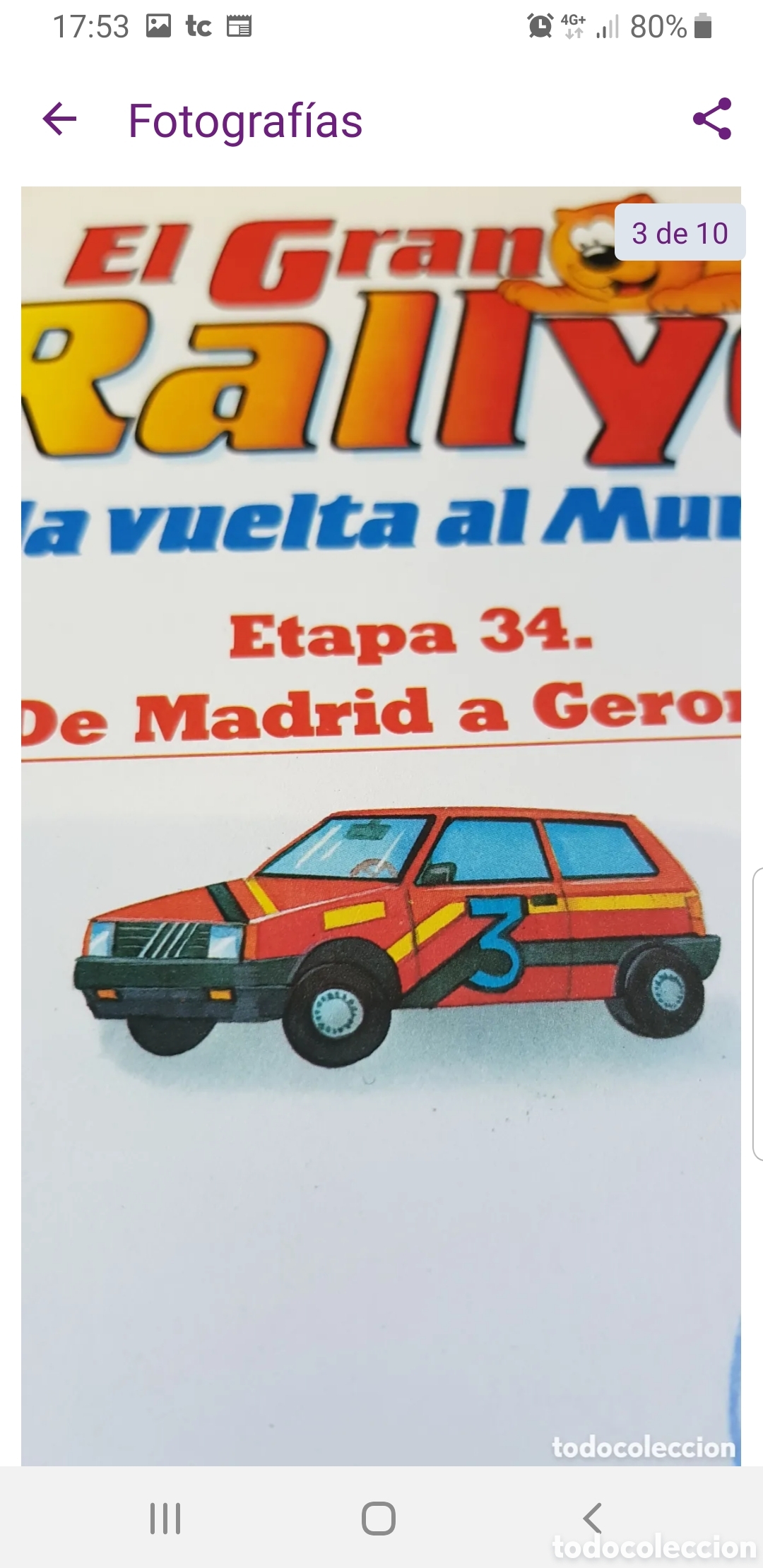 Libros de segunda mano: El gran Rallye de la vuelta al mundo - Foto 3