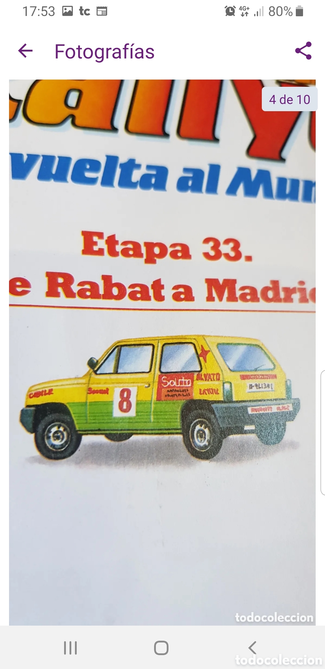 Libros de segunda mano: El gran Rallye de la vuelta al mundo - Foto 4