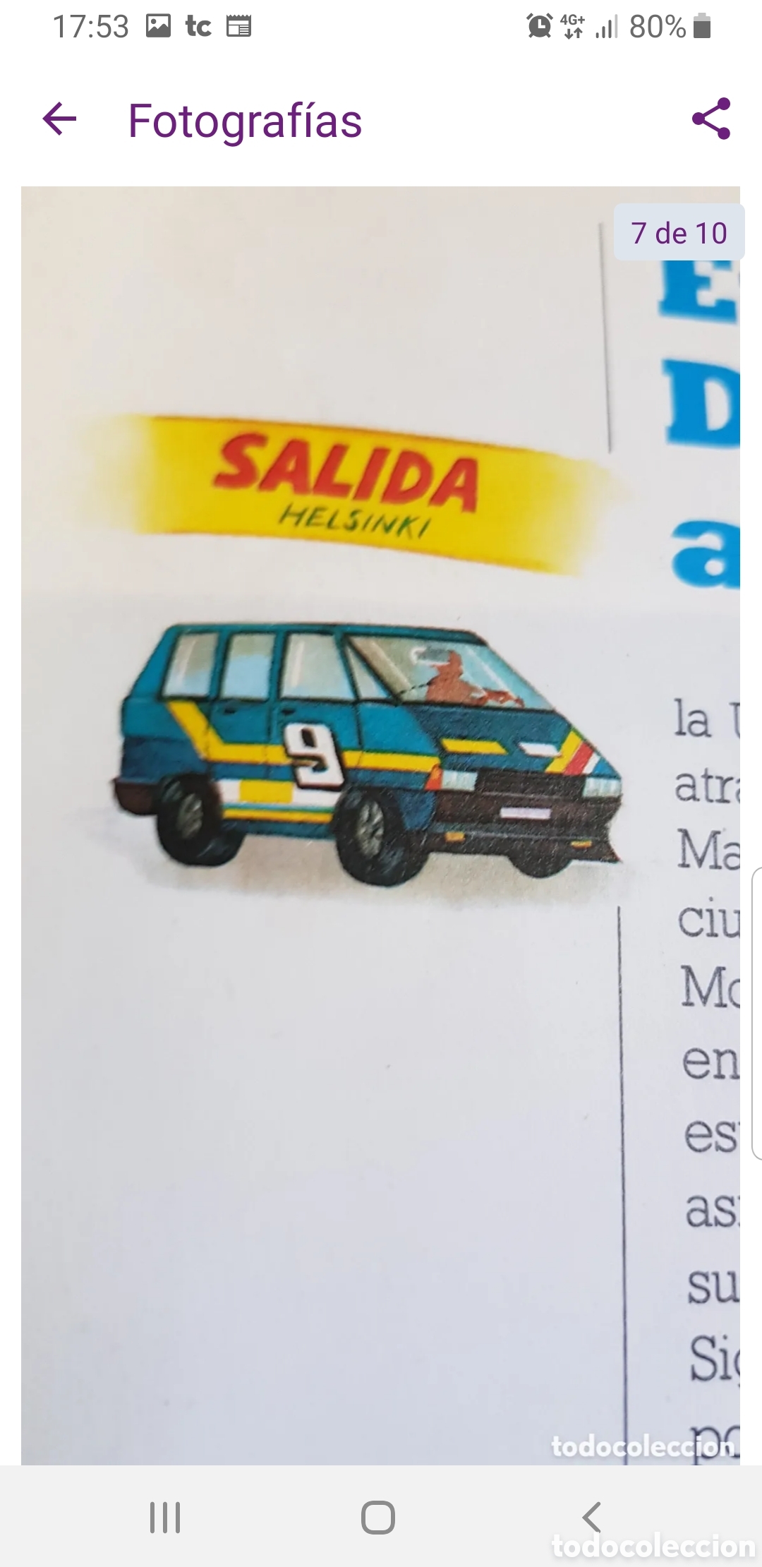 Libros de segunda mano: El gran Rallye de la vuelta al mundo - Foto 7