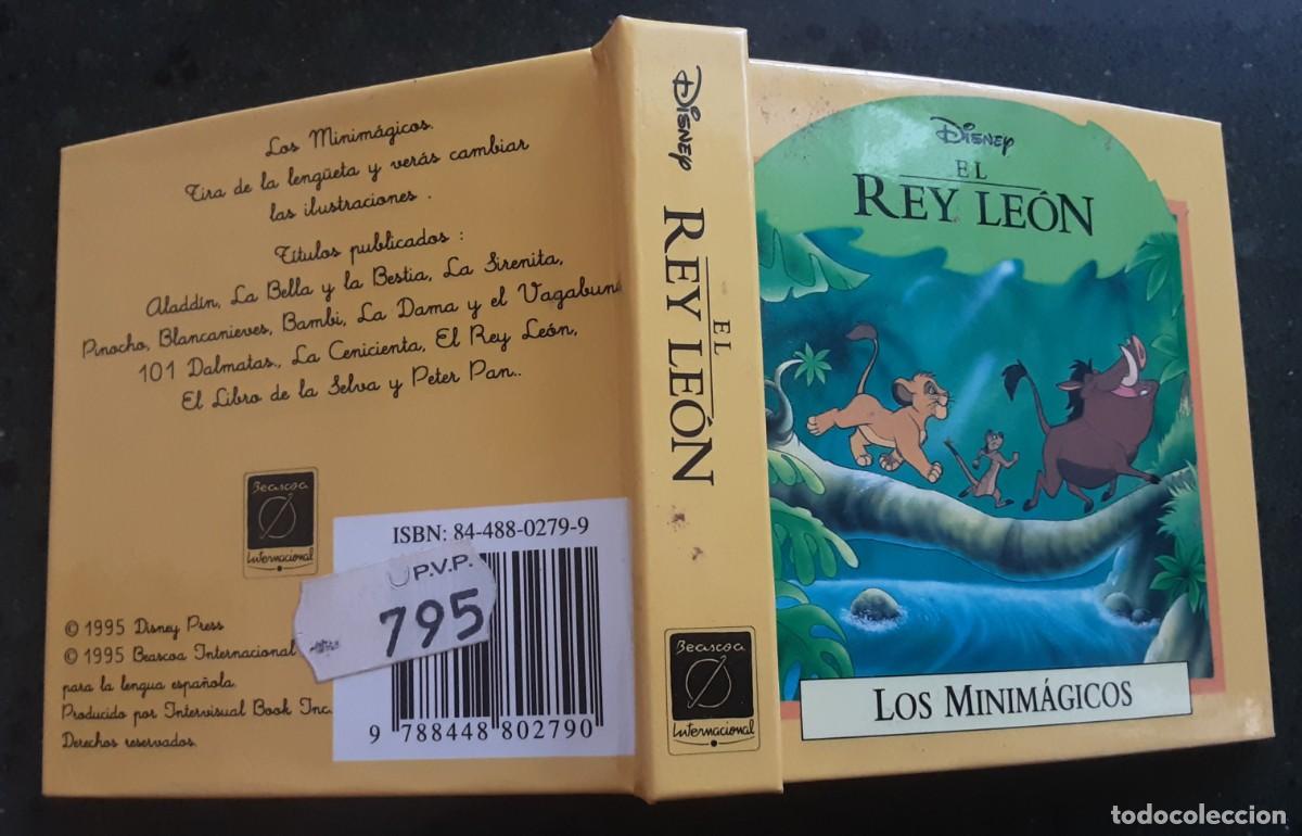 Gebrauchte B&uuml;cher: EL REY LE&Oacute;N , CUENTO DISNEY SERIE LOS MINIM&Aacute;GICOS. CON LENG&Uuml;ETA PARA CAMBIO DE ILUSTRACIONES.