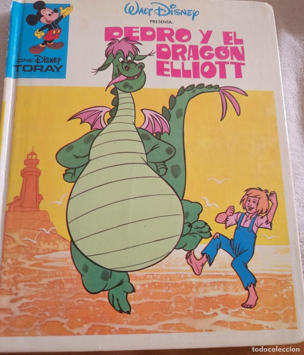 Libros de segunda mano: Pedro y el Dragon Elliot - Coleccion Cine Disney Toray 8 - 1978